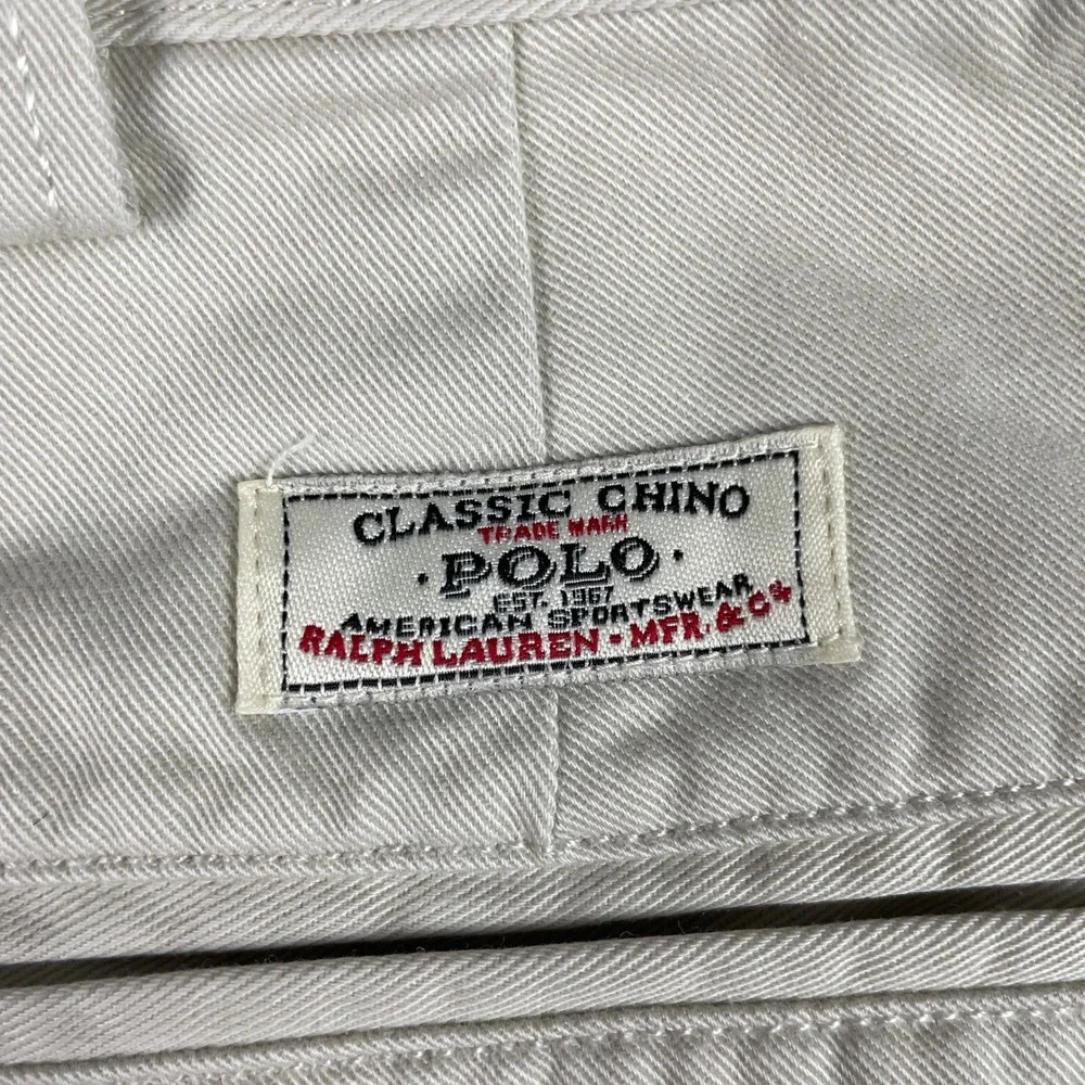 Polo Ralph Lauren Chino Pants Mens 40x32 (Fits 38x31) Tan Philip Classic Twill